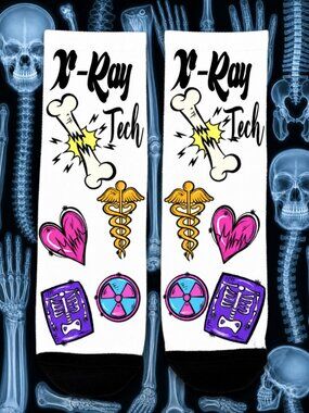 X-Ray Tech Ankle Socks